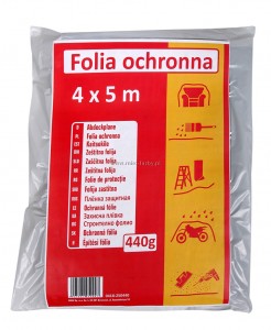 Folia 0418-250440 budowlana 4x5m 440g 
