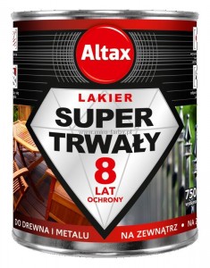 ALTAX lakier Super Trway matowy 0,75L zewn.PRZECE