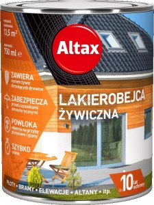 ALTAX lakierobejca ywiczna Db  0,75L 
