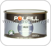 Szpachel Polfill ALU z pyem alum.1,8kg z utw.