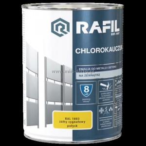 Chlorokaucz.RAFIL-biay RAL9010 op.  900ml  