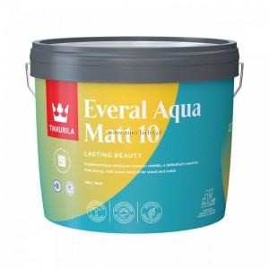 Tikkurila Everal Aqua Matt 10 baza C 2,7L 