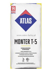 Zaprawa  Monter T-5 Atlas 5kg 