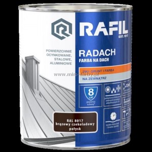 RAFIL-Radach pmat Brz czekol.RAL8017 op.0,75L