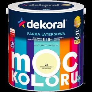 Moc koloru-Ciepe kakao  5L Dekoral 