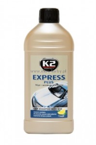 K2 szampon Express PLUS 0,5L z woskiem 