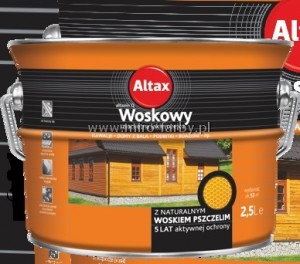 ALTAX woskowy Kasztan  0,75L lakierobejca 