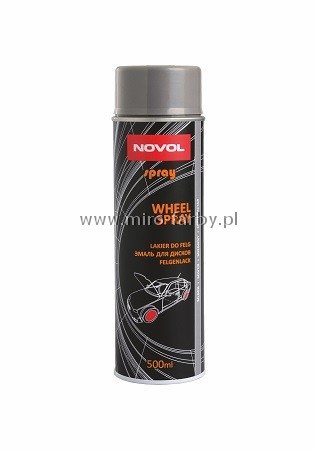Novol spray-Lakier do felg 0,5L czarny poysk B