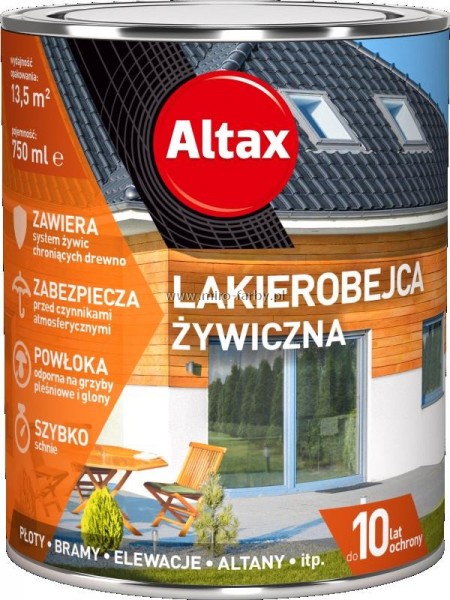 ALTAX lakierobejca ywiczna Brz  0,75L W