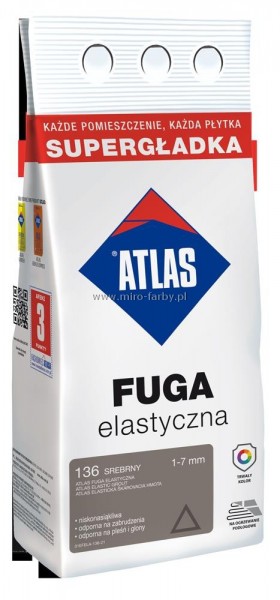 Fuga Atlas Elast.-Be pastelowy *018* 2kg 1-7mm B