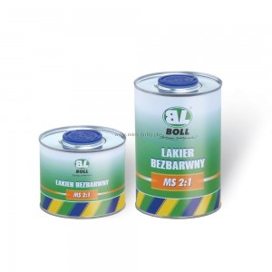 BOLL-Lakier bezbarwny MS 2:1 opak.1L 
