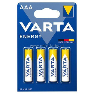 Bateria Warta AAA-op.4szt.1,5V LR03 Alkaline 