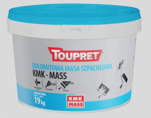 Gips Toupret KMK MASS masa szpachlowa 19kg 