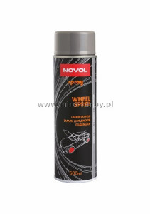 Novol spray-Lakier do felg Srebrny-kart.6x0,5L