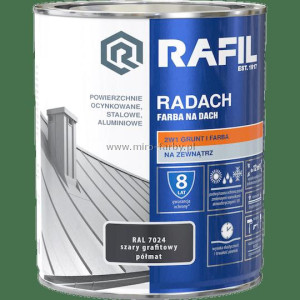 RAFIL-Radach pmat Czarny RAL9005 op.10L 