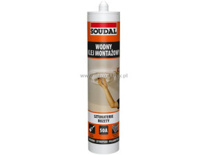 Klej monta.Soudal 50A styropian,drewno 280ml 