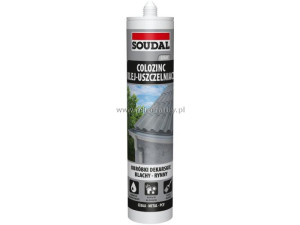 Colozinc Cz.szary 290ml klej-uszcz.dekar.Soudal
