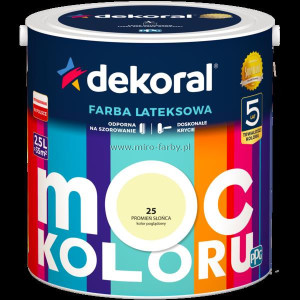 Moc Koloru-ty soneczny 2,5L Dekoral 