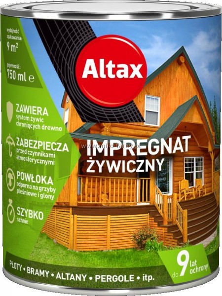 ALTAX impregnat ywiczny Szary  9L W