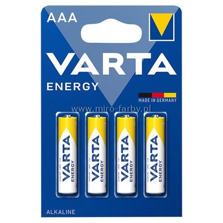 Bateria Warta AAA-op.4szt.1,5V LR03 Alkaline B