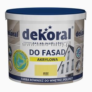 POLINIT kolor.Bursztyn 5L Dekoral em.fasad.PRZECE