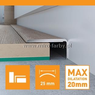 Profil PS1K srebrny 1,0m *A1* Arbiton B