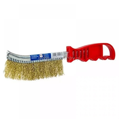 DEDRA Szczotka druc.stal.240mm uchwyt plast.B