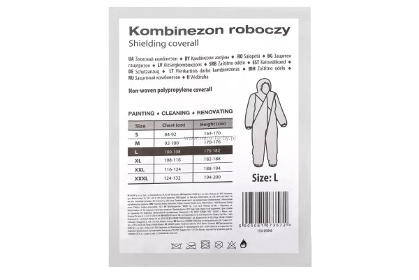 Kombinezon roboczy 1530-850048 L seria 85 B