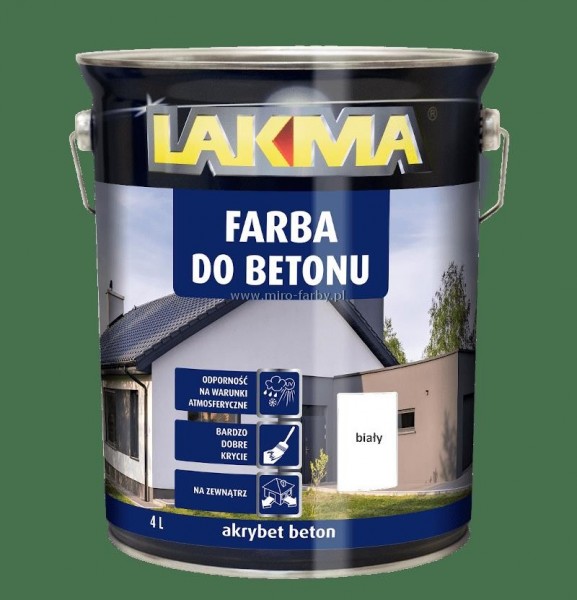 Lakma Akrybet Beton-Grafitowy 0,8L B 