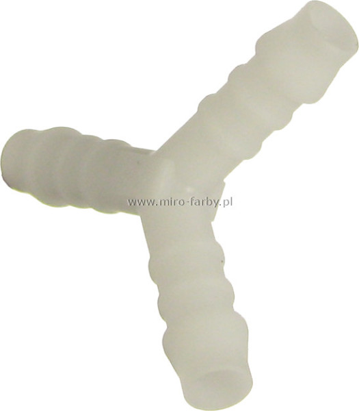 Os.pow.Łącznik węża rozgałęźny Y plastyk 8mm B