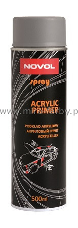 Novol spray-Podkad akryl.Biay-karton 6x500ml W