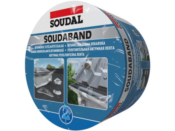 Tama dekar.Soudaband Alu 10cm 10m Soudal B