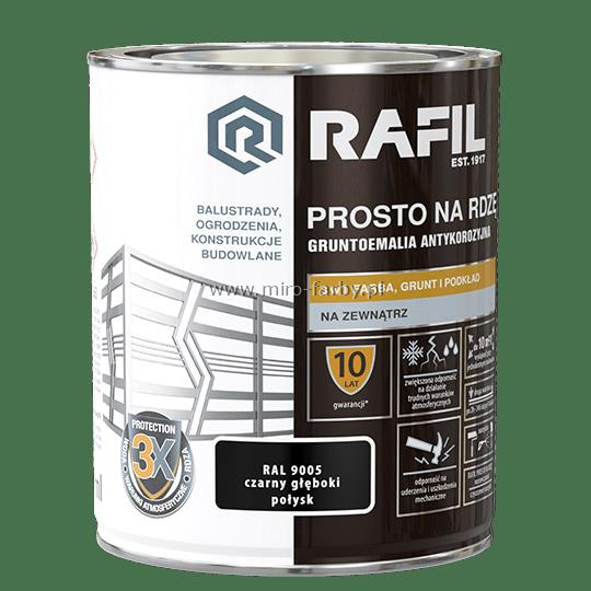 RAFIL-Prosto na rdzę płm.Sz.gr.RAL7024 op.0,75LW
