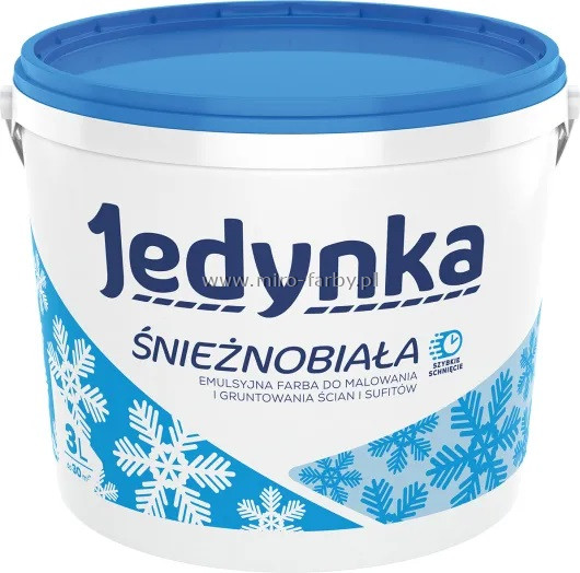 JEDYNKA Śnieżnobiała 5L W