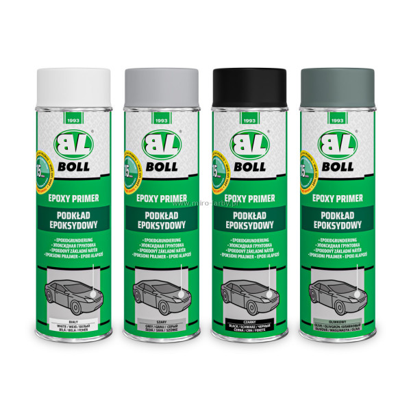 BOLL-Spray podkład epoksydowy 500ml Biały B