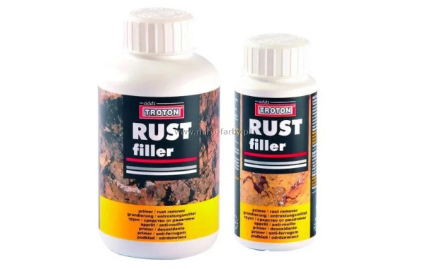 Rust filler 250ml odrdzewiacz+podkład Troton B