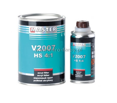 Podkad Master V2007 4 4:1 kpl.1L Czarny B