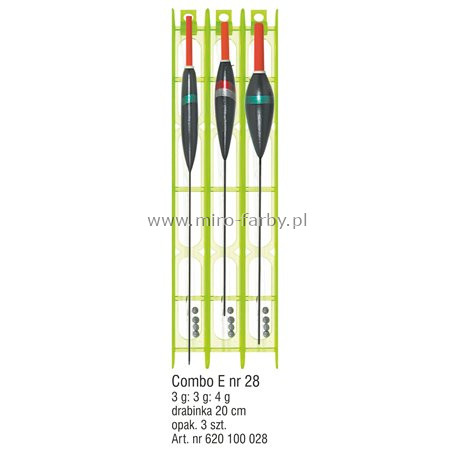 Zestaw sp�aw.Konger Combo E nr.28 LUZ 620100028B