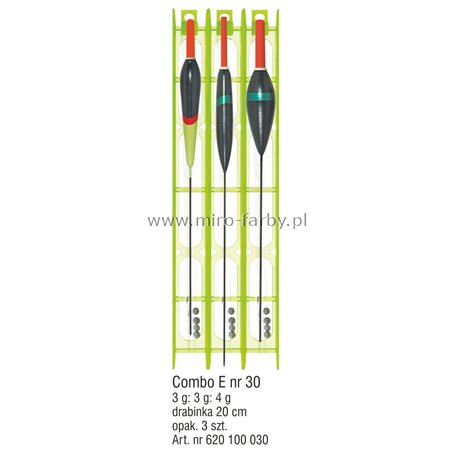 Zestaw spław.Konger Combo E nr.30 LUZ 620100030B