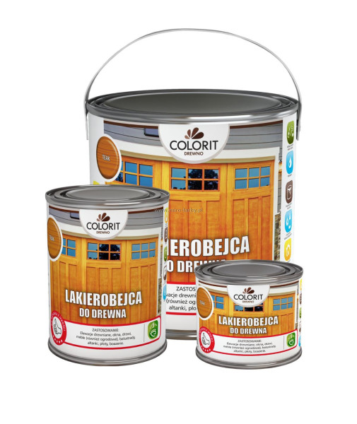 COLORIT lakierobejca Kasztan  375ml W