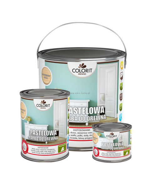 COLORIT pastelowa farba �nie�na biel  375ml W